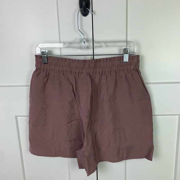 NWT Madewell SMALL Pull On Cargo Shorts Pink Lilac - Picture 4 of 6